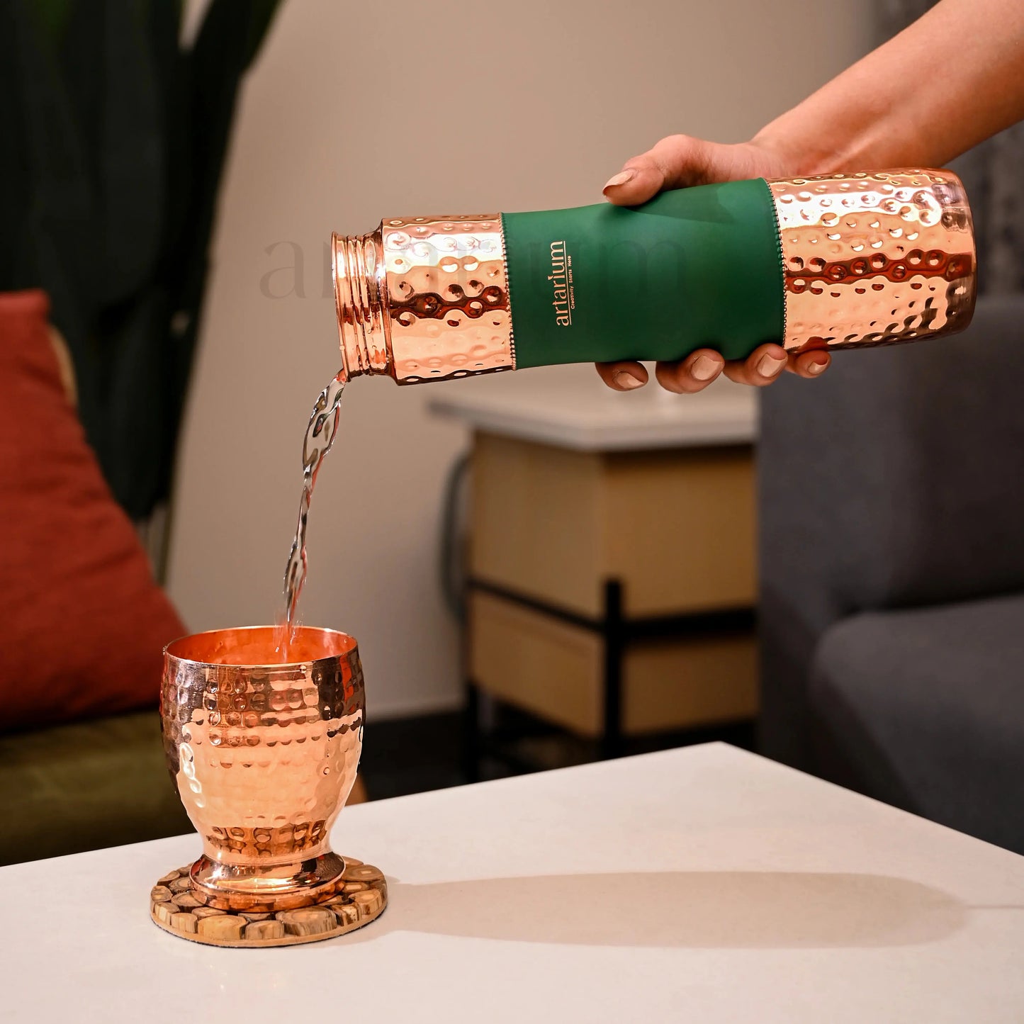 hammered-copper-bottle