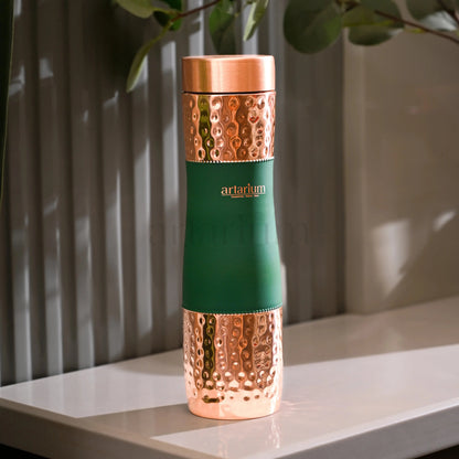 hammered-copper-bottle