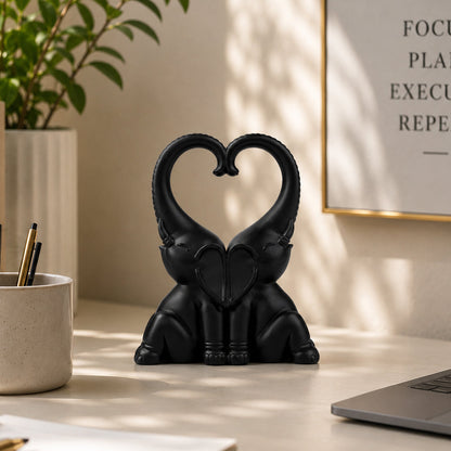 Heart of Harmony Elephant Sculpture 