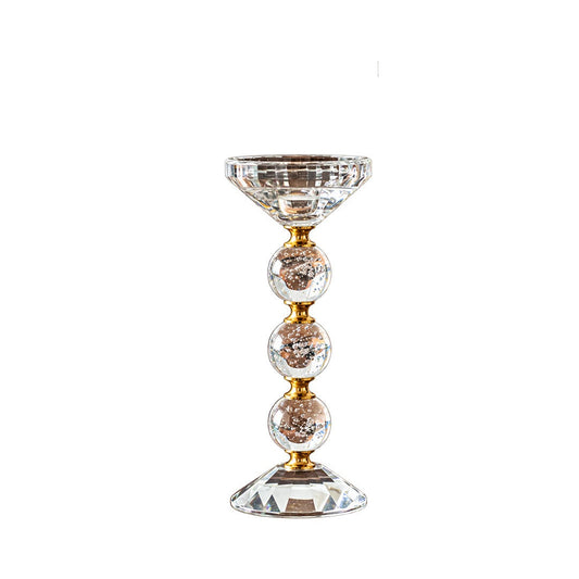 Crystal Orbs - Candle Holder 