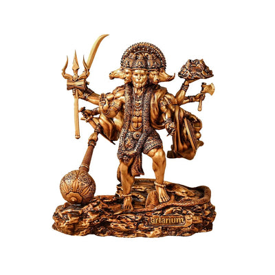 Panchmukhi Lord Hanuman Idol for Car Dashboard