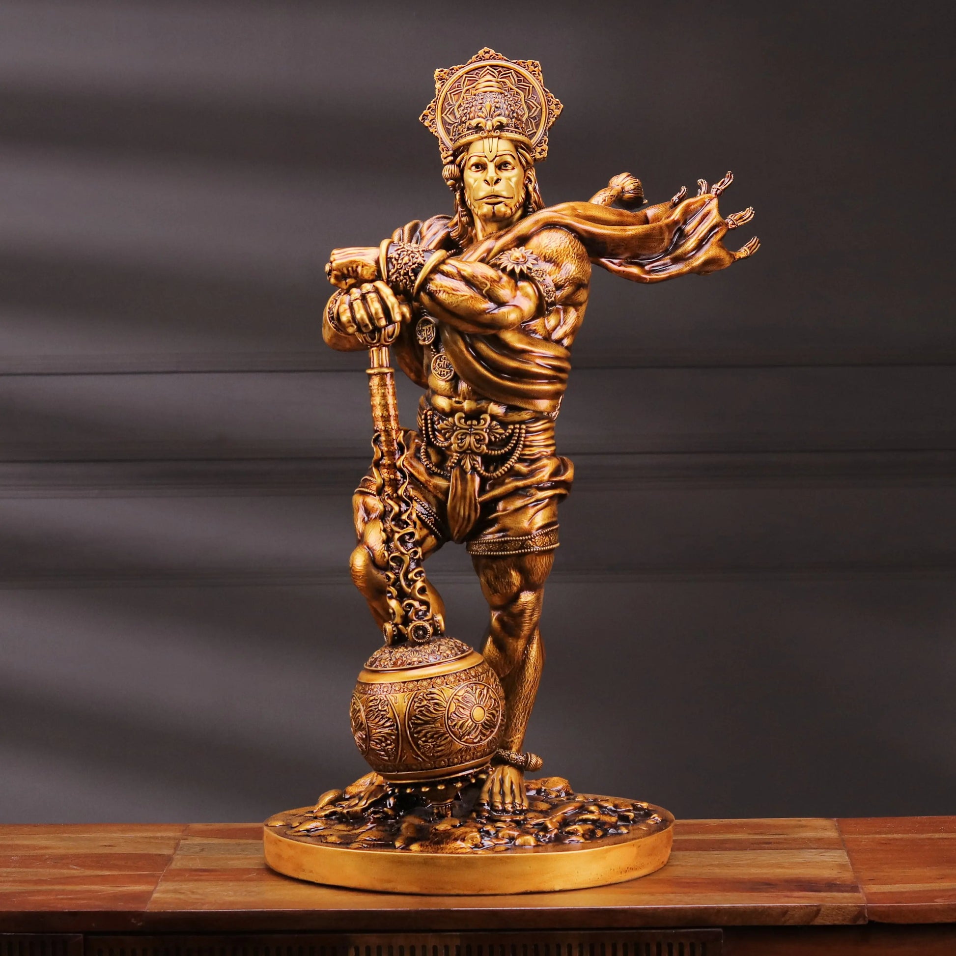 Bahubali Lord Hanuman Large 2 Ft theartarium