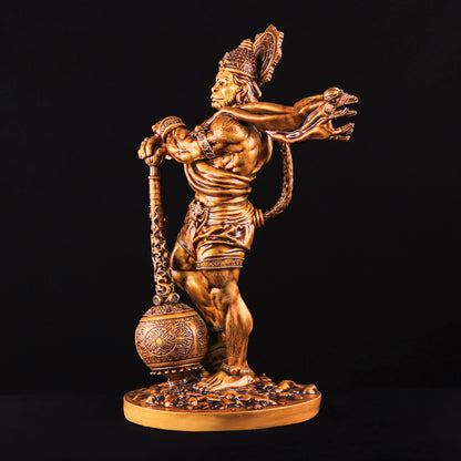 Bahubali Lord Hanuman Large 2 Ft theartarium