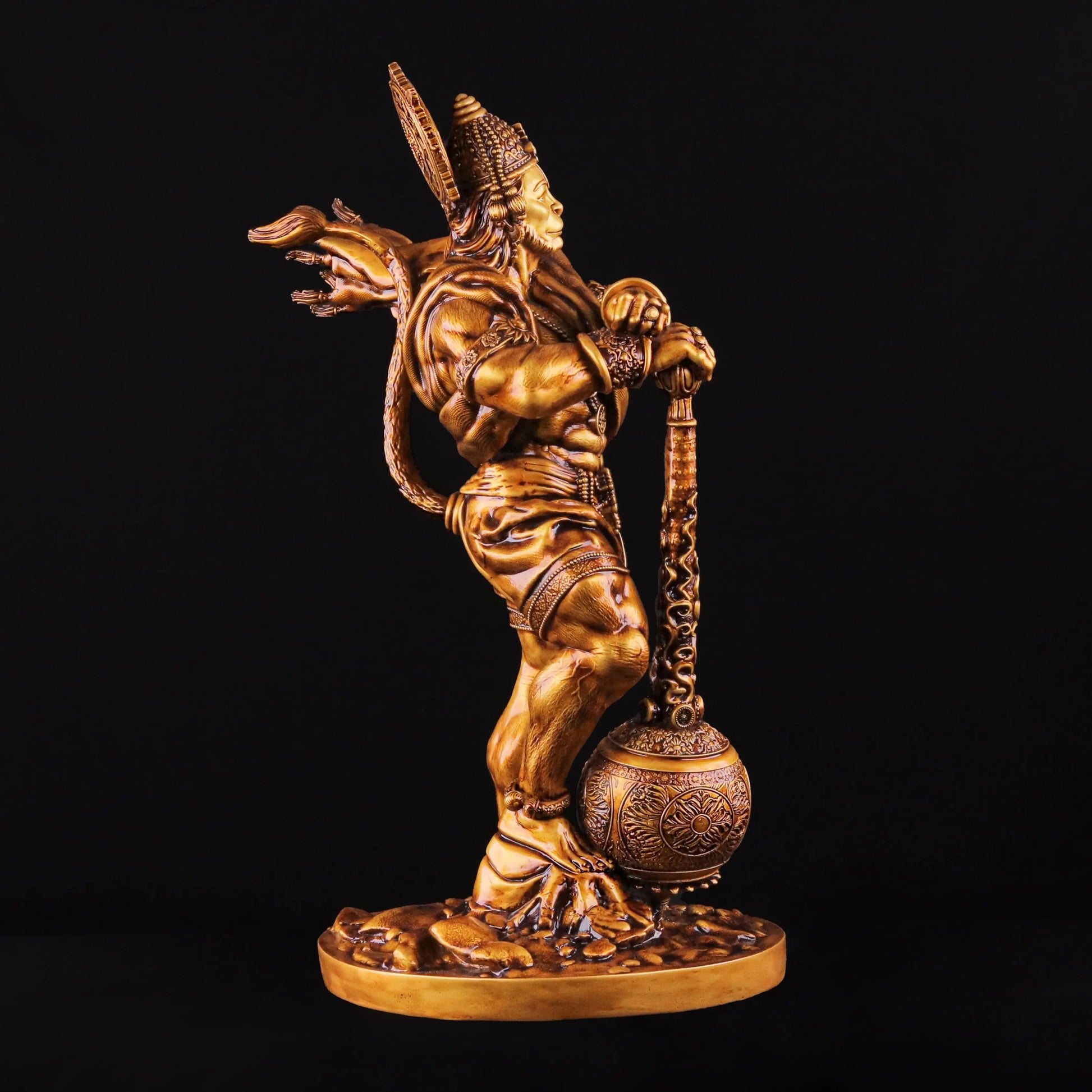 Bahubali Lord Hanuman Large 2 Ft theartarium