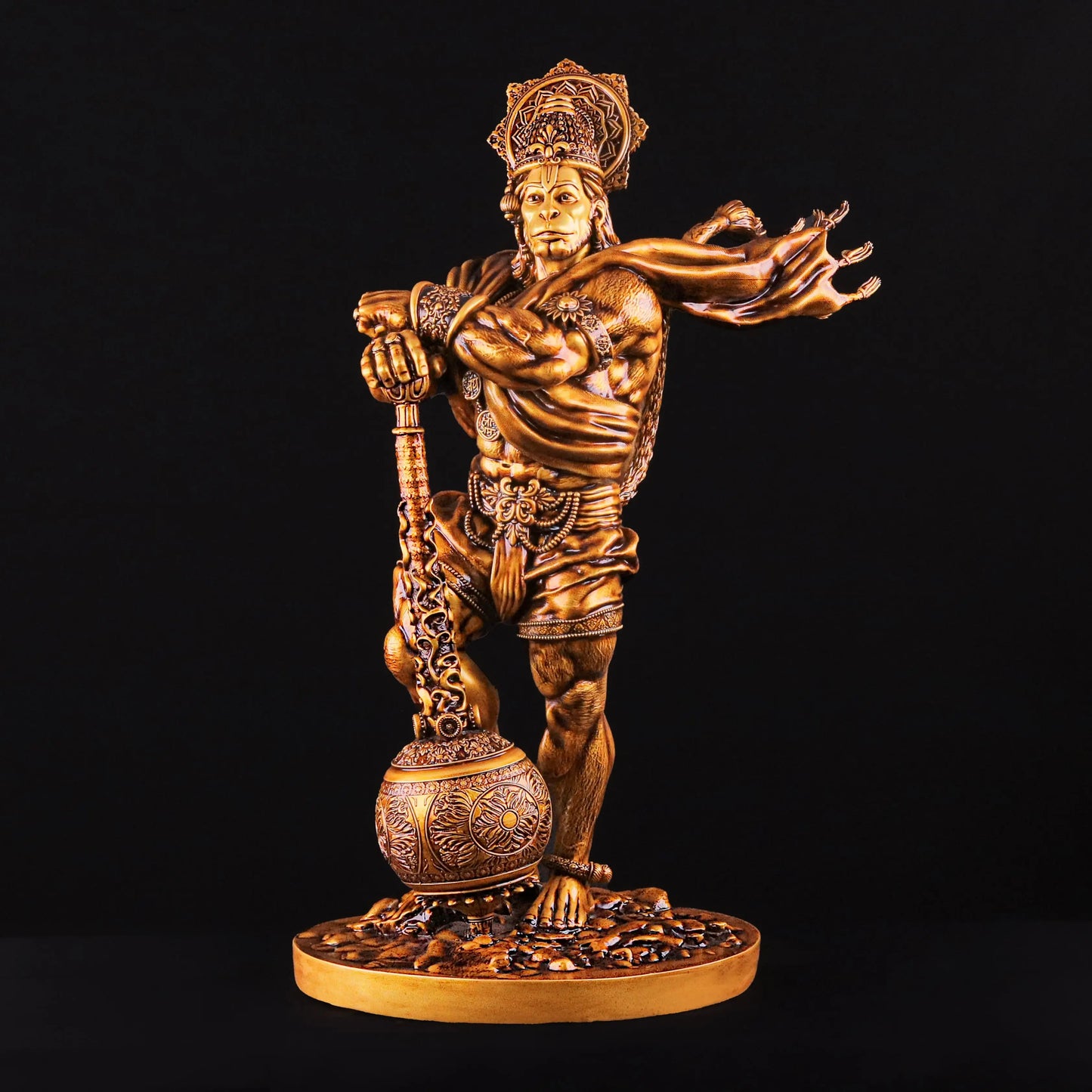 Bahubali Lord Hanuman Large 2 Ft theartarium