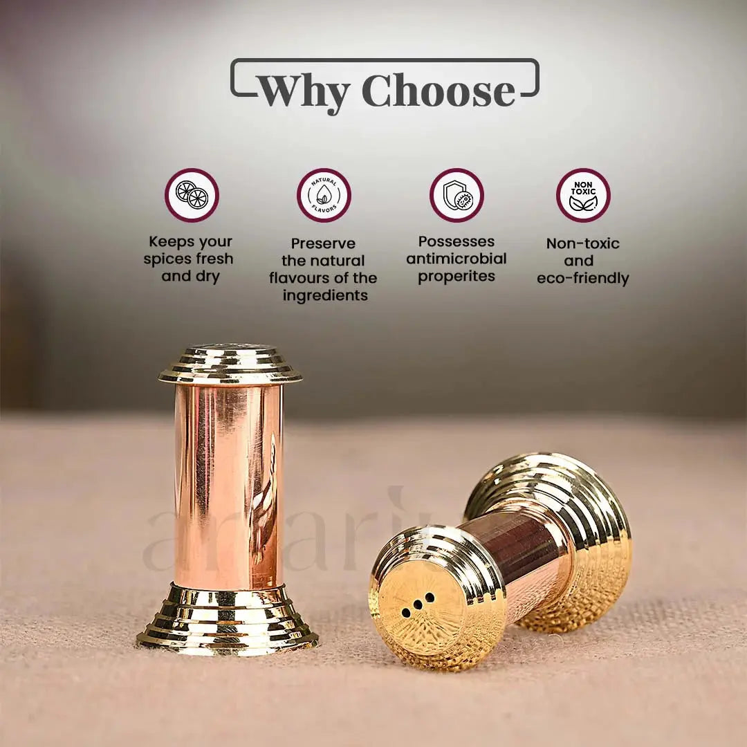 Salt & Pepper Shaker - Set of 2 theartarium