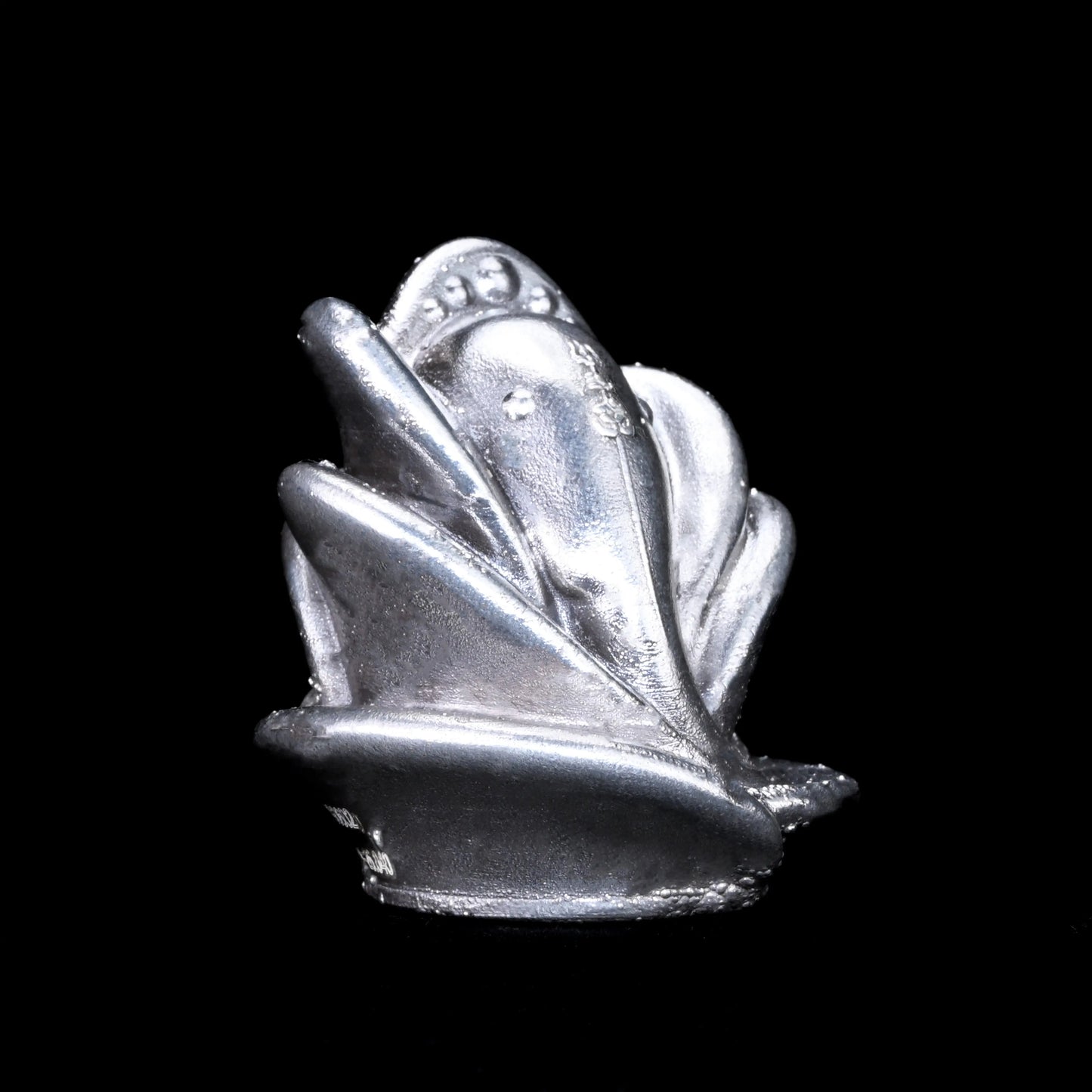 Rose Ganesha Pure Silver theartarium
