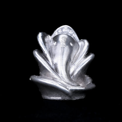 Rose Ganesha Pure Silver theartarium