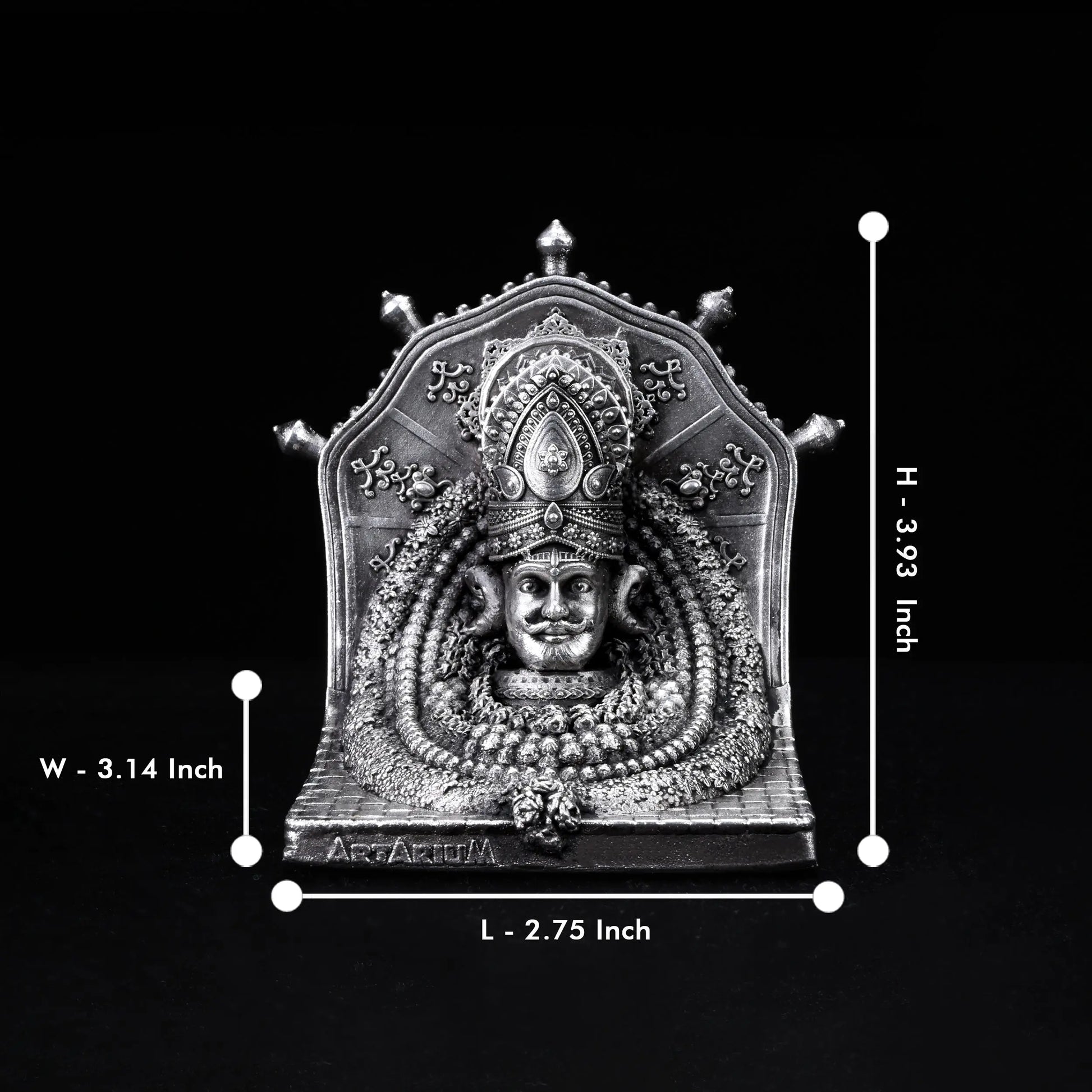 Khatu Shyam ji Pure Silver theartarium
