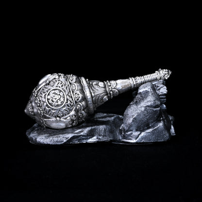 Lord Hanuman Gada Pure Silver theartarium