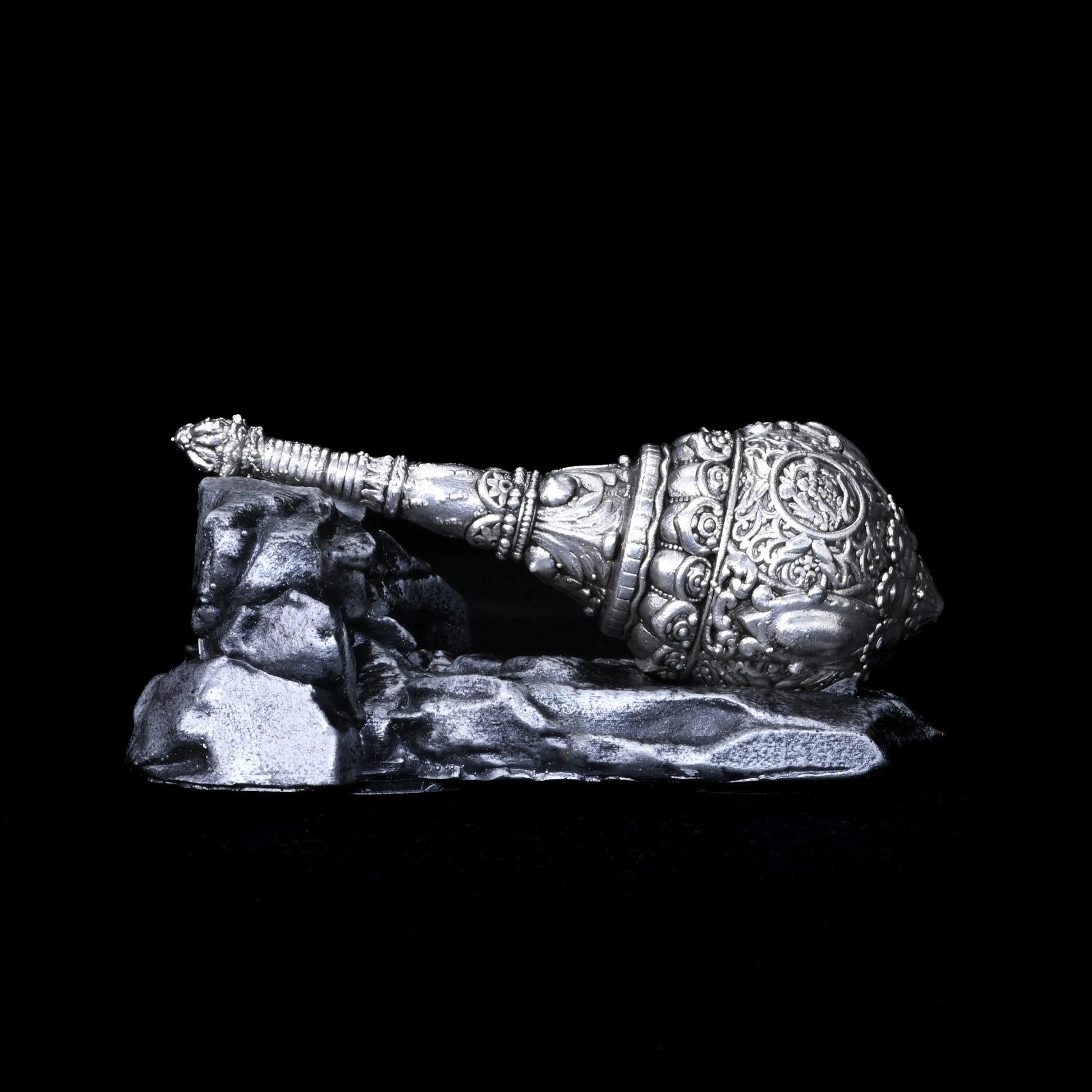 Lord Hanuman Gada Pure Silver theartarium