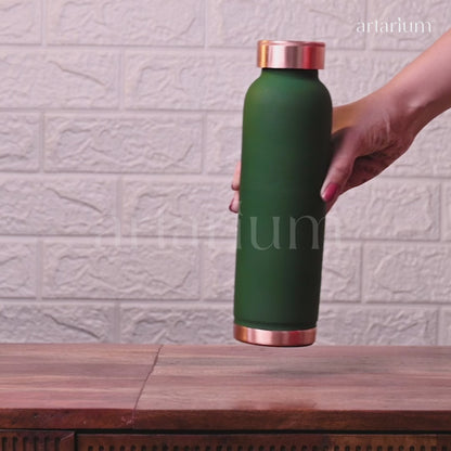 Copper Bottle with Cups