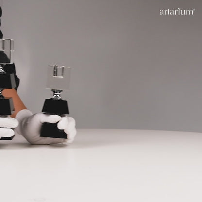 Yin-and-Yang Candle Holders