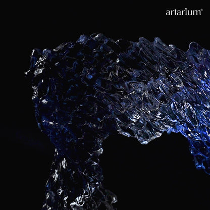 Frozen Wave: Ocean-Inspired Sculpture
