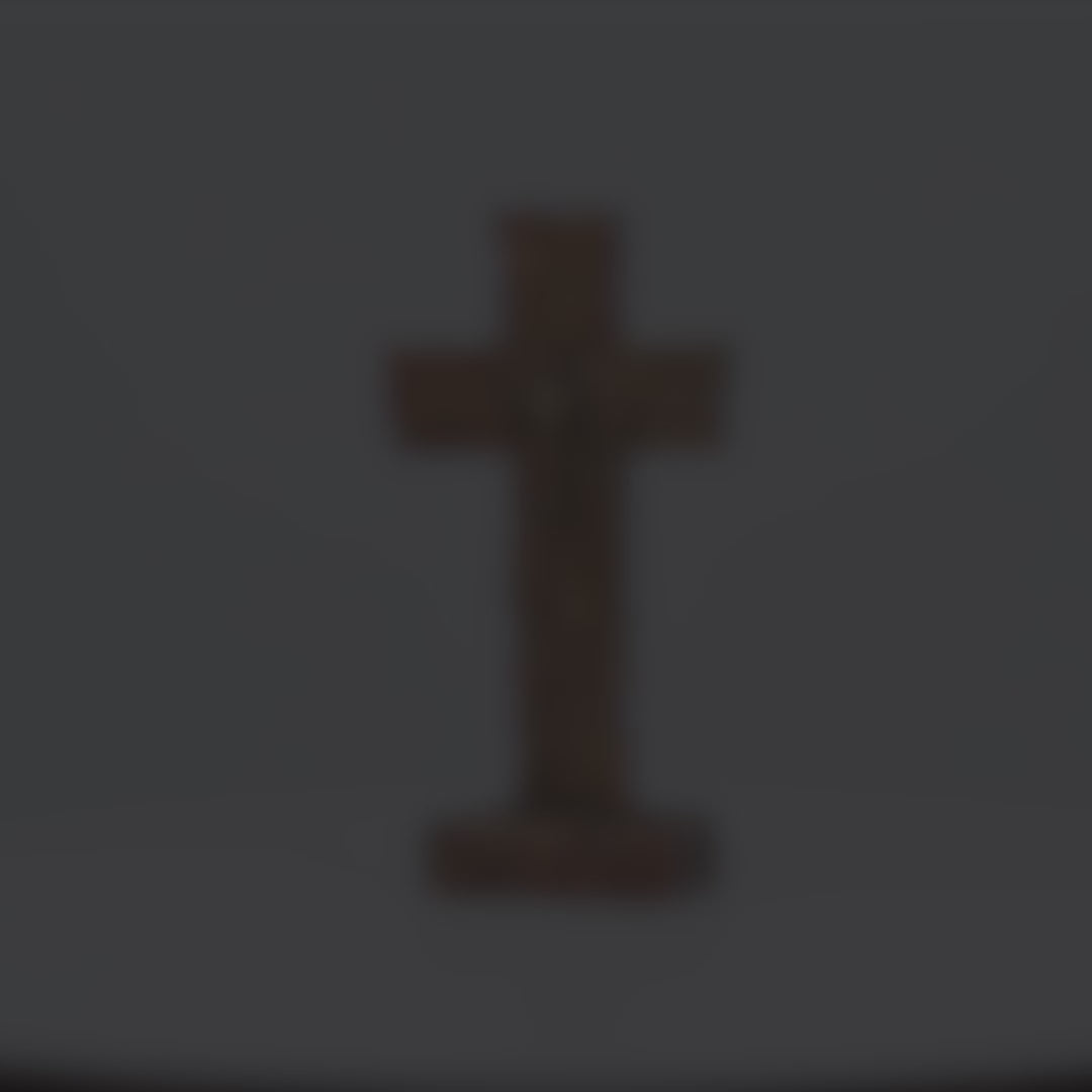 Jesus Cross Sign Figurine