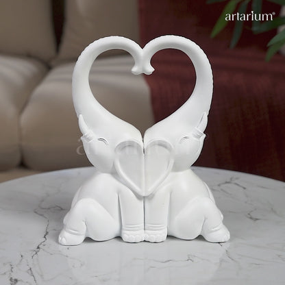 Heart of Harmony Elephant Sculpture