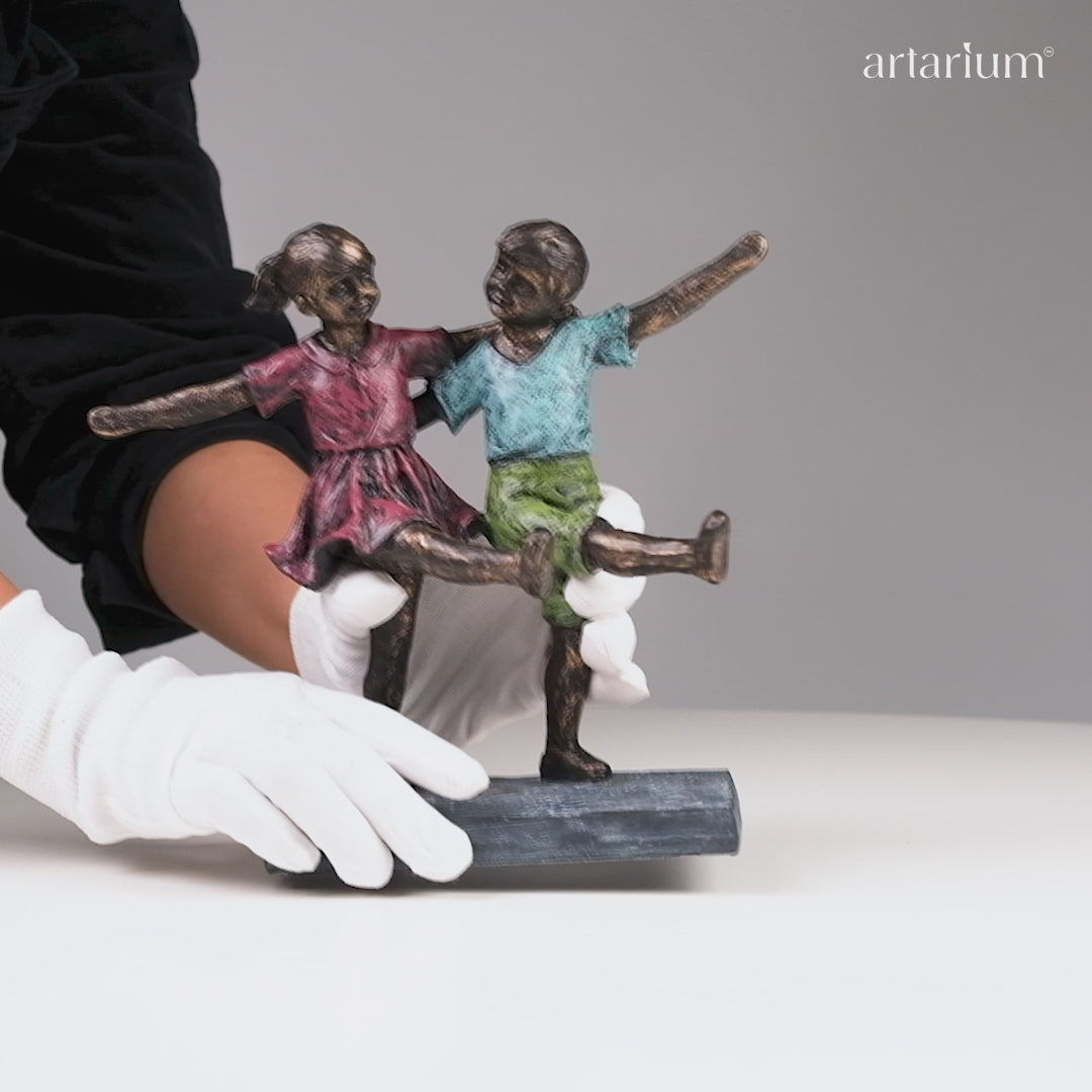 Dance of Innocence - Boy & Girl Figurine Video