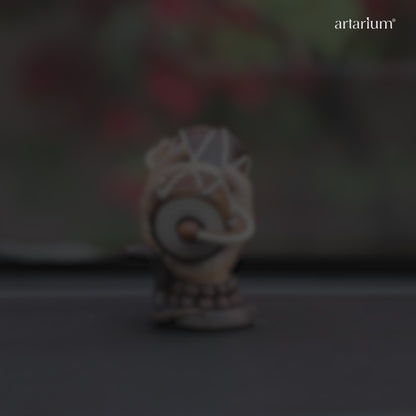 Shiv Damru Car Dashboard