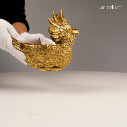 Call of the Tropics - Antique Parrot Figurine