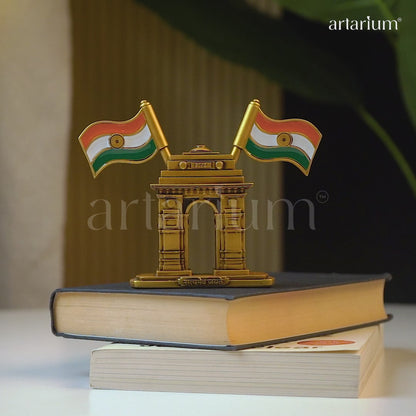 India Gate Car Dashboard Statue