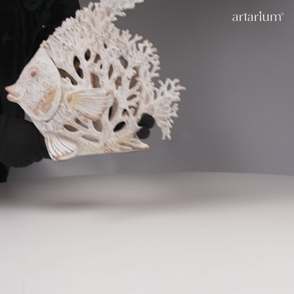 Reef Dancer - Coral Angelfish Figurine