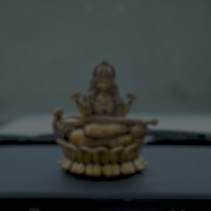 Veena Vadini Saraswati (Lotus) Car dashboard