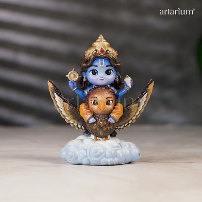 Bal Vishnu Garuda Car Dashboard