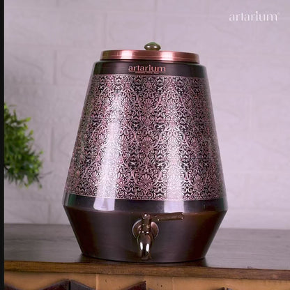 Copper Antique Water Dispenser (8 litres)
