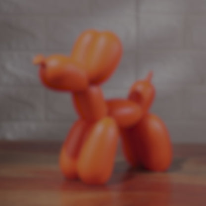 Balloon Dog Figurine
