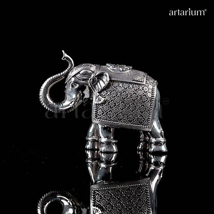 Indian Elephant 999 Silver