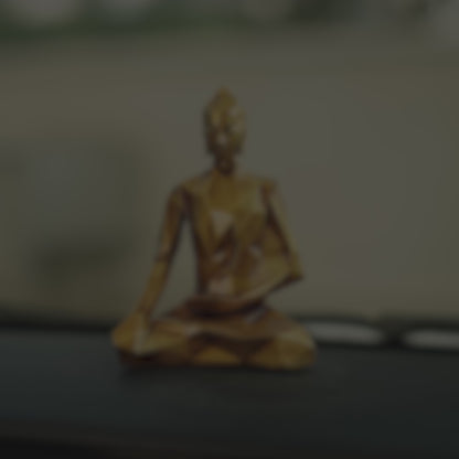 Origami Lord Buddha Car Dashboard