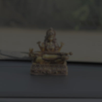 Vidya Saraswati Car Dashboard