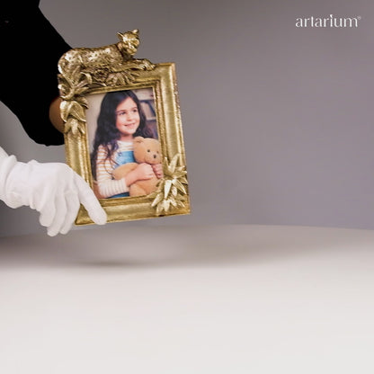 Wild Majesty - Vintage/Antique Leopard Frame Video