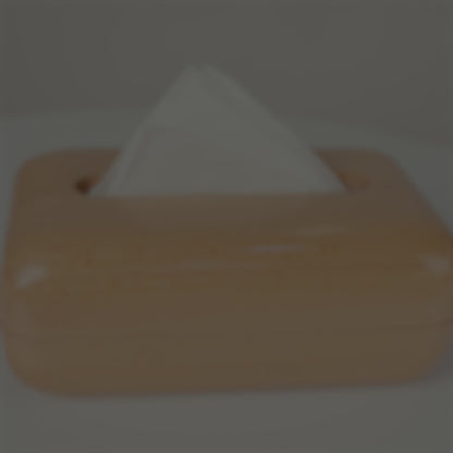 Steam Beech Wood Tissue Box