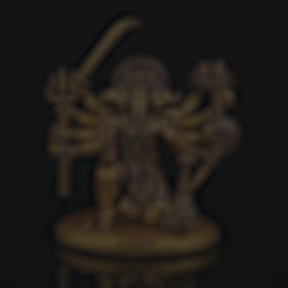 Sitting Panchmukhi Hanuman Statue