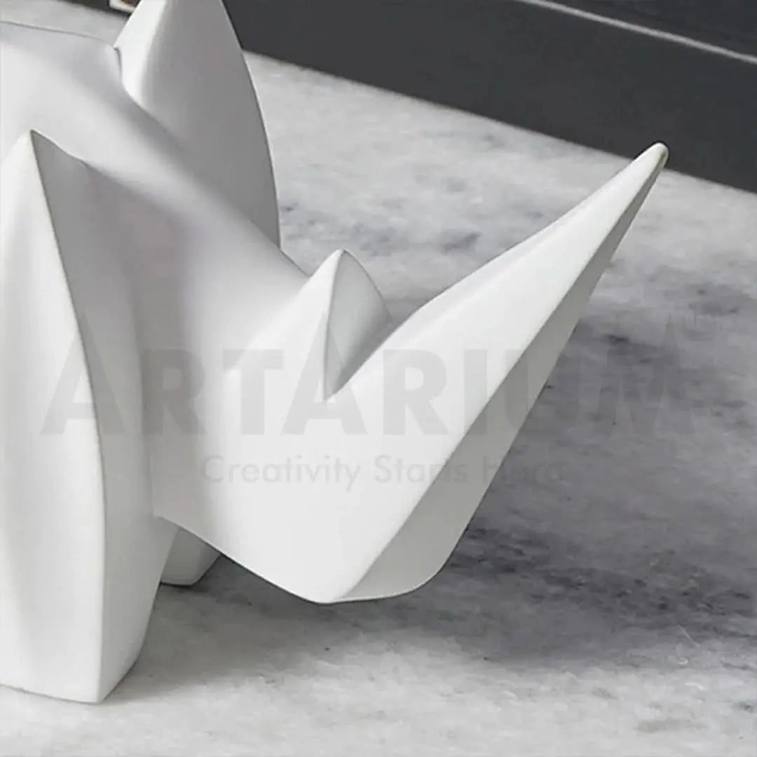 Abstract Art Rhino Figurine theartarium