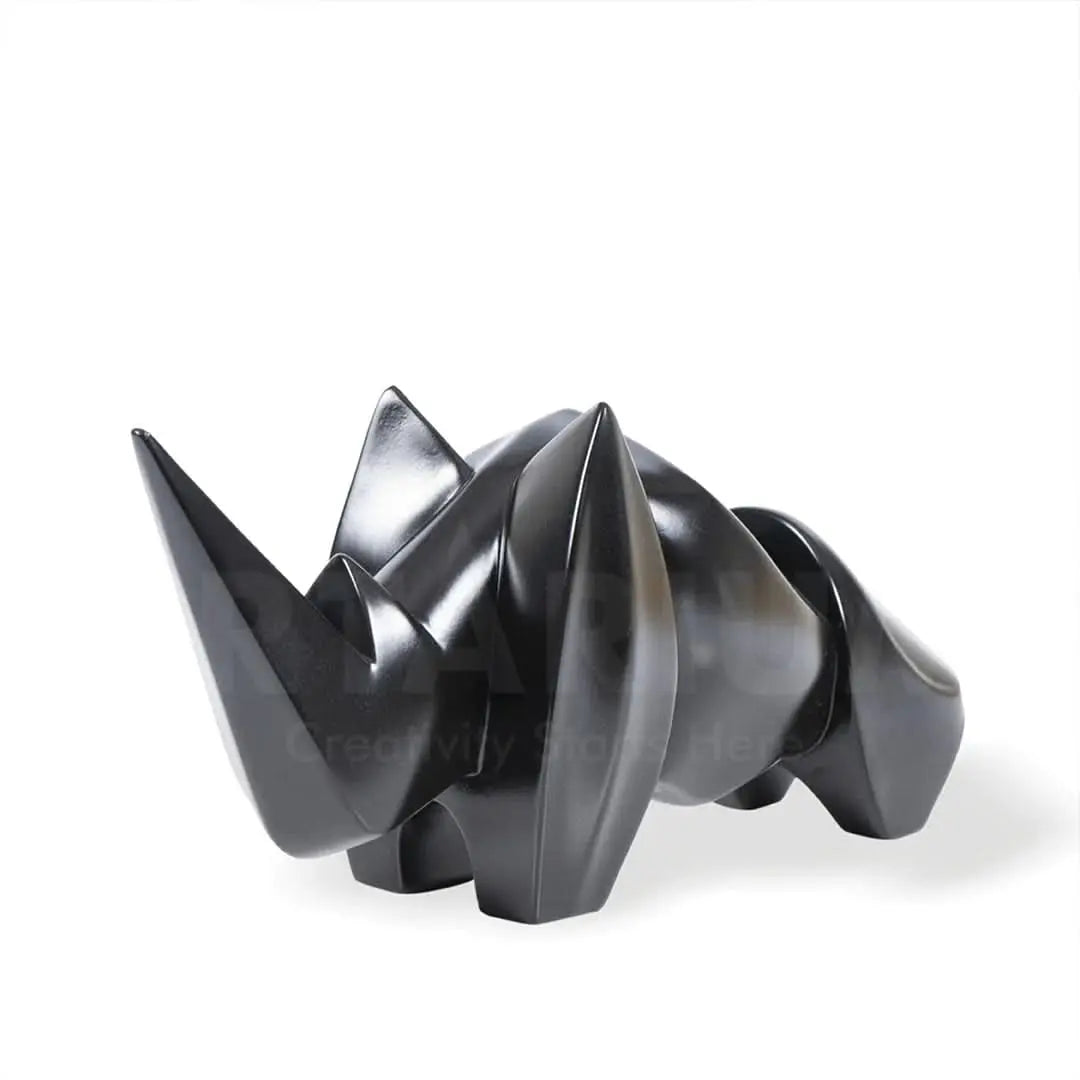 Abstract Art Rhino Figurine theartarium