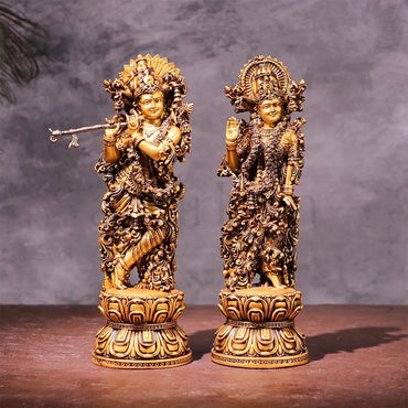 radha krishna idol