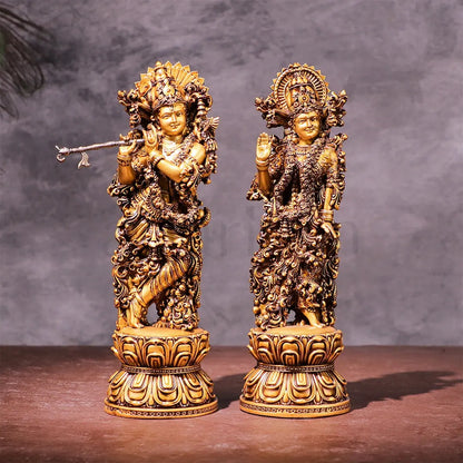 radha krishna idol