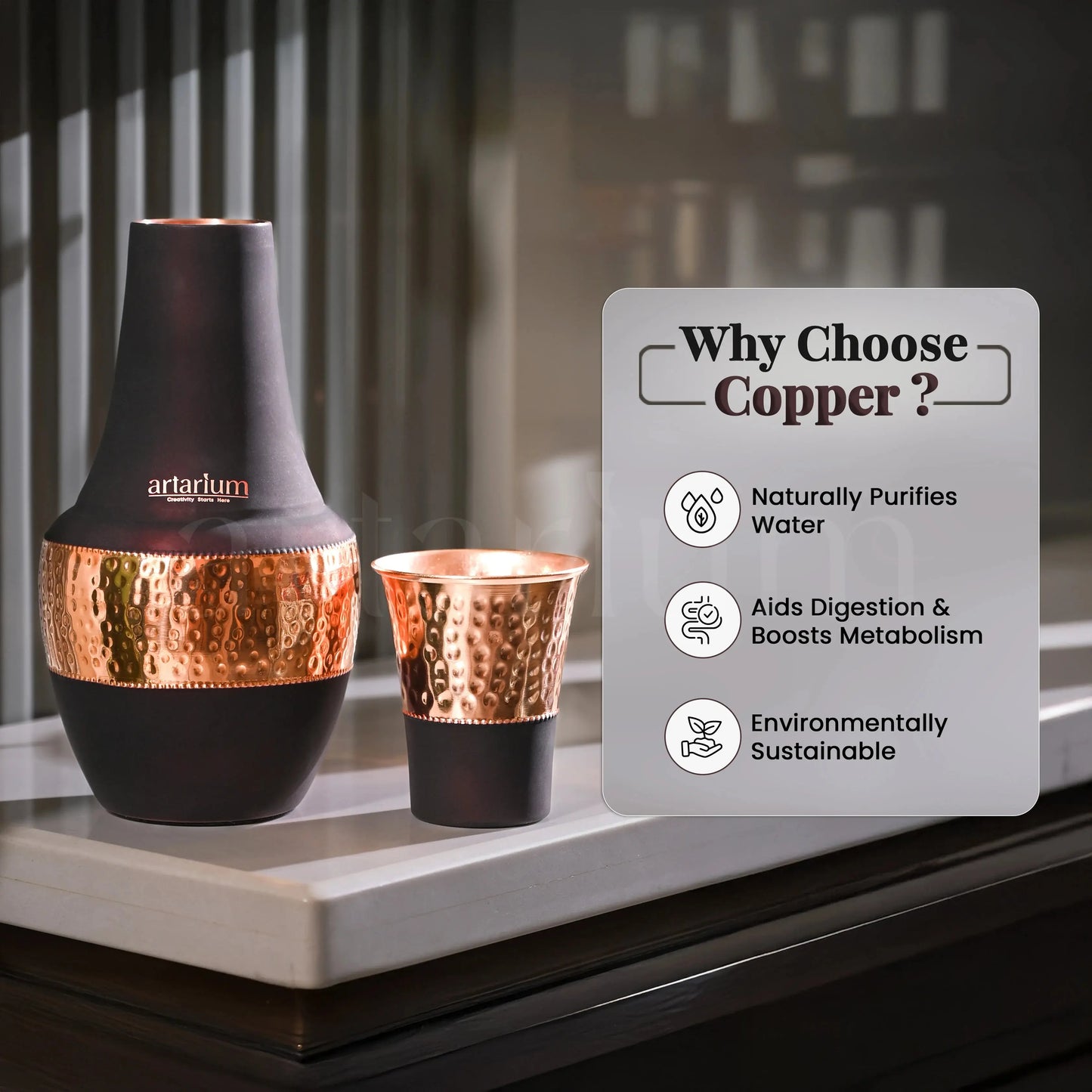 Venus Copper Jar theartarium