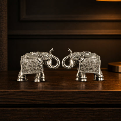 Indian Elephant 999 Silver 