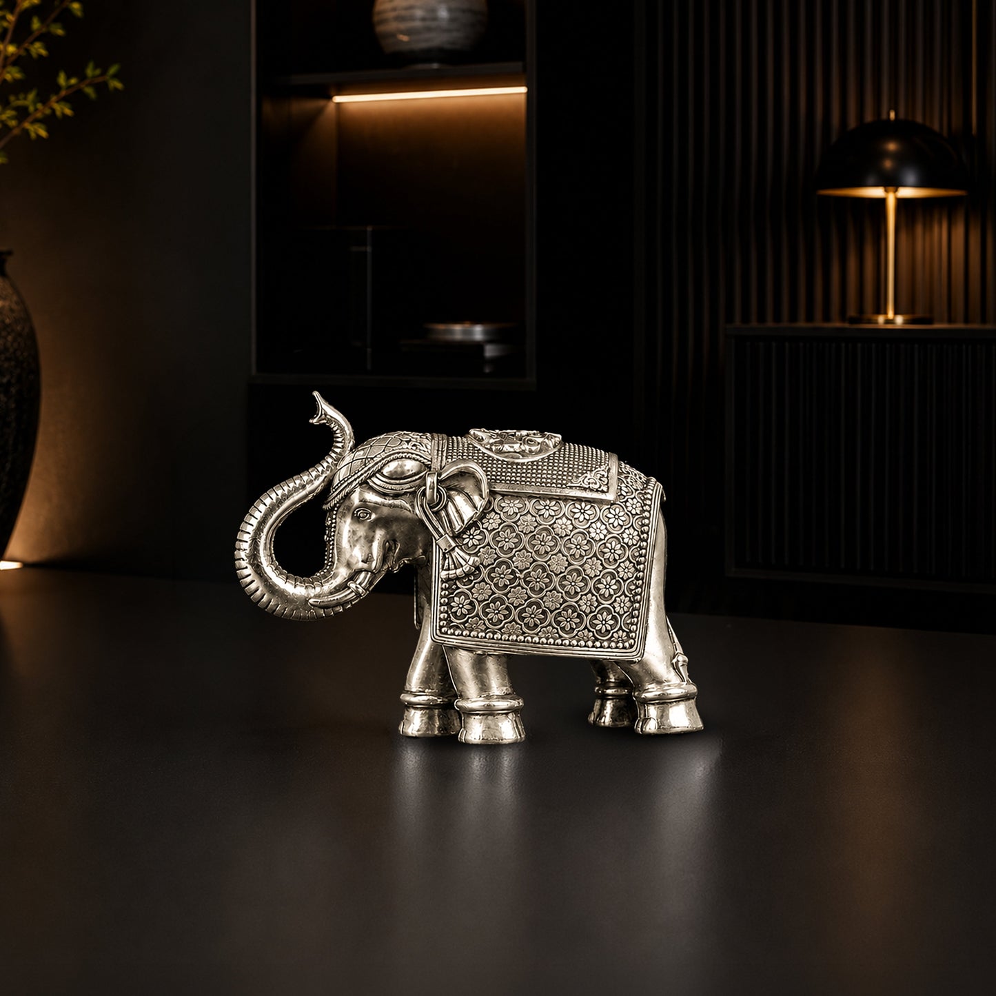 Indian Elephant 999 Silver 