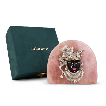 Shrinathji Silver-Plated Idol 