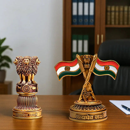Ashok Stambh and Indian National Flag Combo Artarium