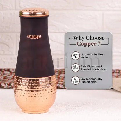 tulip copper jar with gift box