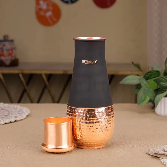 tulip copper jar with gift box